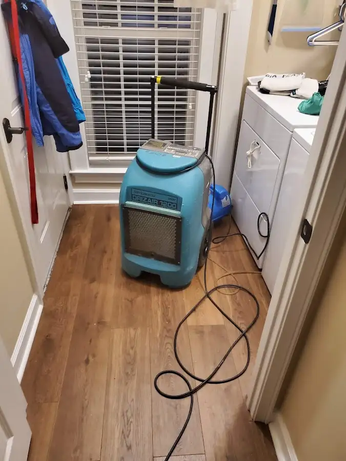 Commercial dehumidifier deployed for Flood Damage Cleanup in Shallotte
