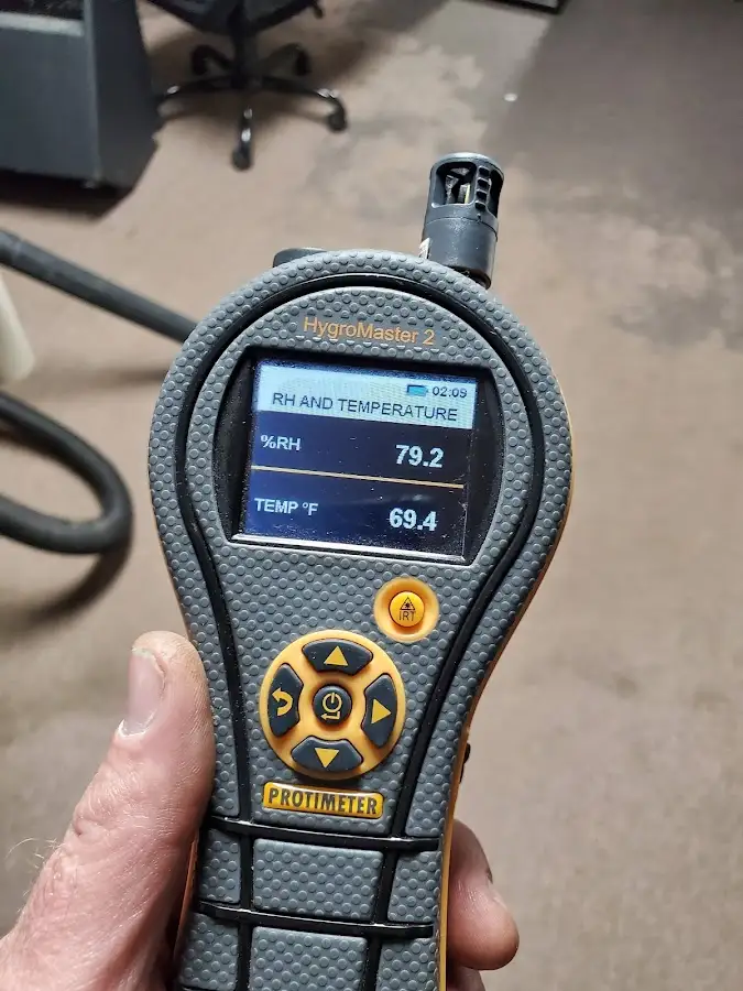 Moisture meter humidity assessment for Fire & Smoke Damage Restoration in Shallotte